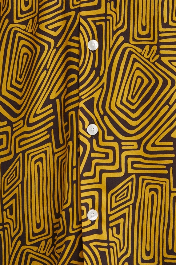 OAS koszula 7005.shirt brązowy