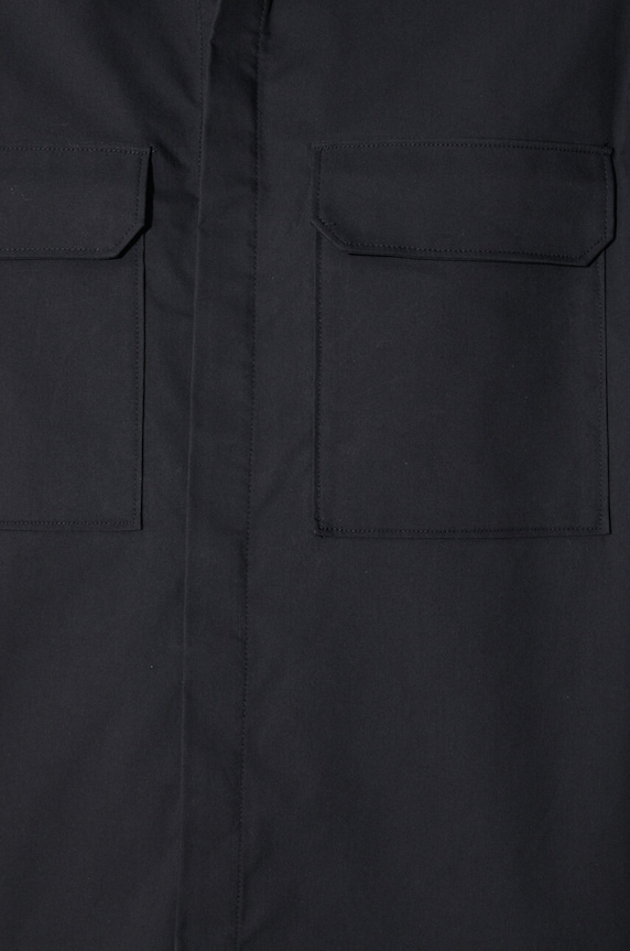 Neil Barrett camasa Loose Military Police Detail Short Sleeve Shirt MY60216A.Y037.001N