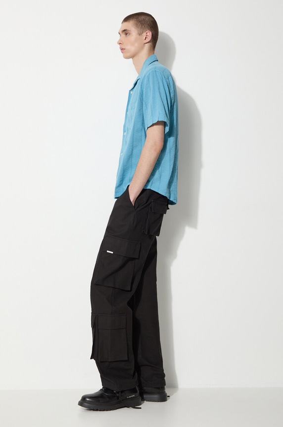 Corridor shirt Striped Seersucker SS0014 blue SS24