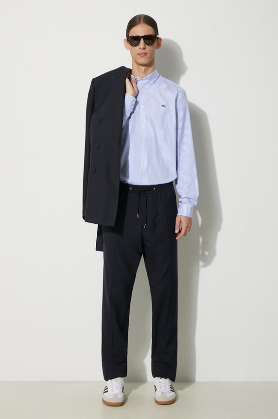 Lacoste camicia in cotone CH2936 bianco AW24