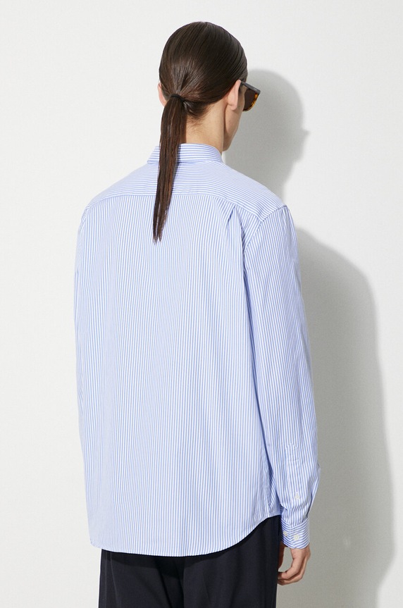 Abbigliamento Lacoste camicia in cotone CH2936 bianco