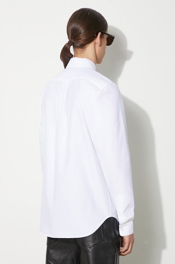 Oblečení Bavlněná košile Maison Kitsuné Mini Fox Head Classic Bd Shirt MM00413WC2010 bílá