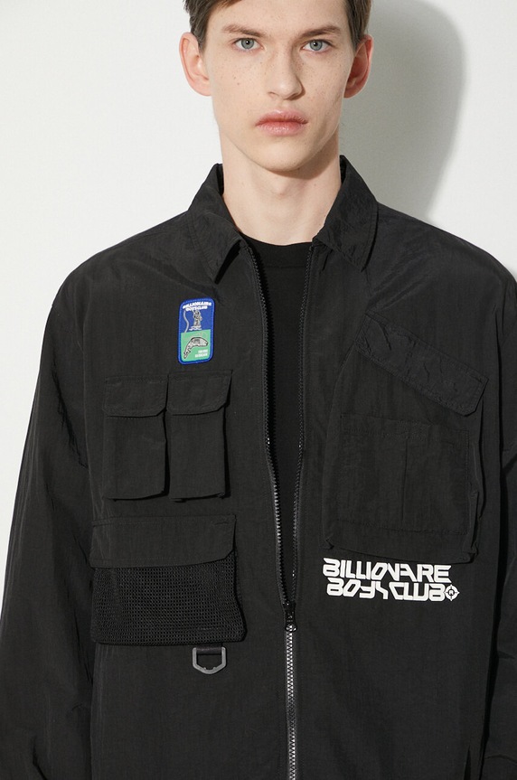 Bunda Billionaire Boys Club Multi Pocket Overshirt B24239 čierna