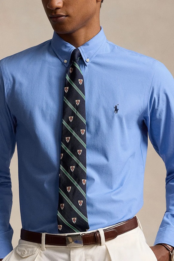 Polo Ralph Lauren shirt with cotton Men's blue 710929349