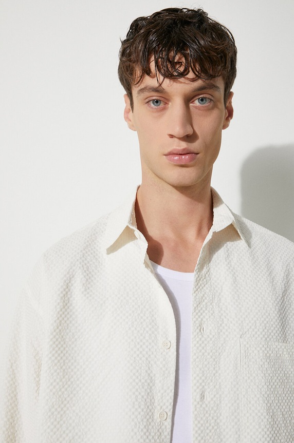 Сорочка MKI MIYUKI ZOKU Seersucker Dress Shirt SEERSUCKER.DRESS.SHIRT