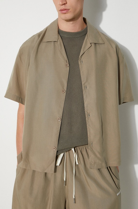 Košile MKI MIYUKI ZOKU Tencel Vacation Shirt TENCEL.VACATION.SHIRT