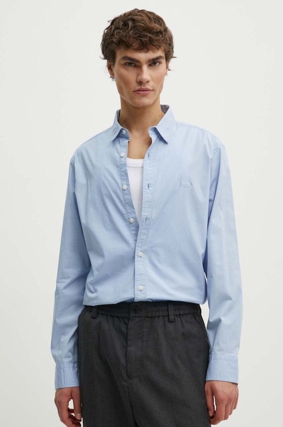 Levi's camasa lung albastru 86625.0039