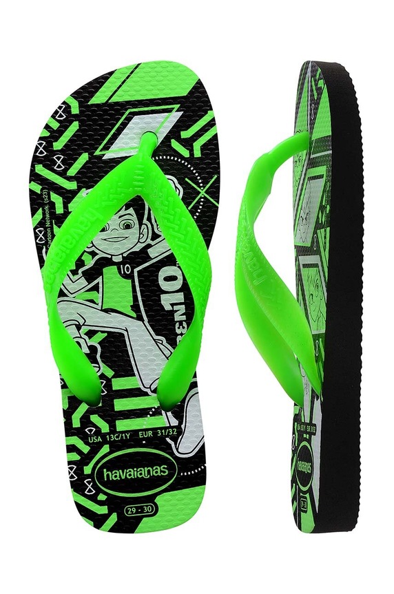 Παιδικές σαγιονάρες Havaianas KIDS TOP PJ MASKS 4148295.0001 λευκό