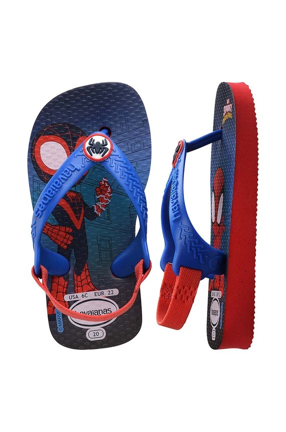 Παιδικές σαγιονάρες Havaianas BABY MARVELUBYED 4147132.2090 σκούρο μπλε