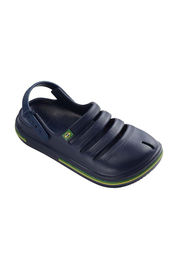 Παιδικές παντόφλες Havaianas KIDS CLOG BRASIL 4149379.0555 σκούρο μπλε SS24