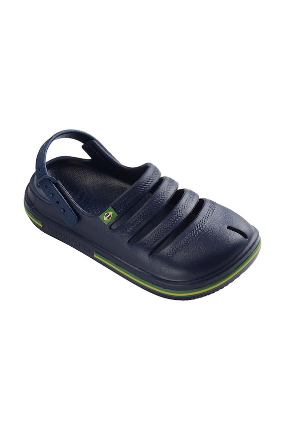 Παιδικές παντόφλες Havaianas KIDS CLOG BRASIL 4149379.0555 σκούρο μπλε SS24