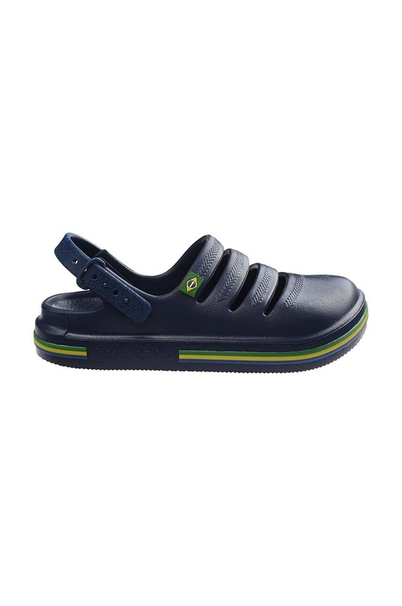 Αγορίστικα Παιδικές παντόφλες Havaianas KIDS CLOG BRASIL 4149379.0555 σκούρο μπλε