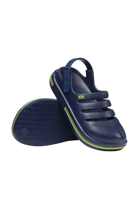 Παιδικές παντόφλες Havaianas KIDS CLOG BRASIL 4149379.0555 σκούρο μπλε