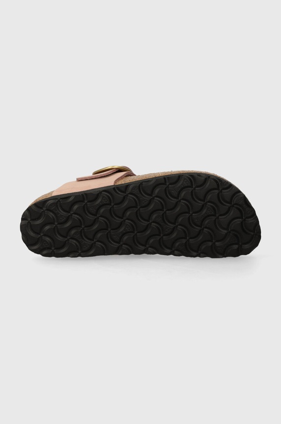 Semišové žabky Birkenstock Gizeh Big Buckle 1027113 ružová