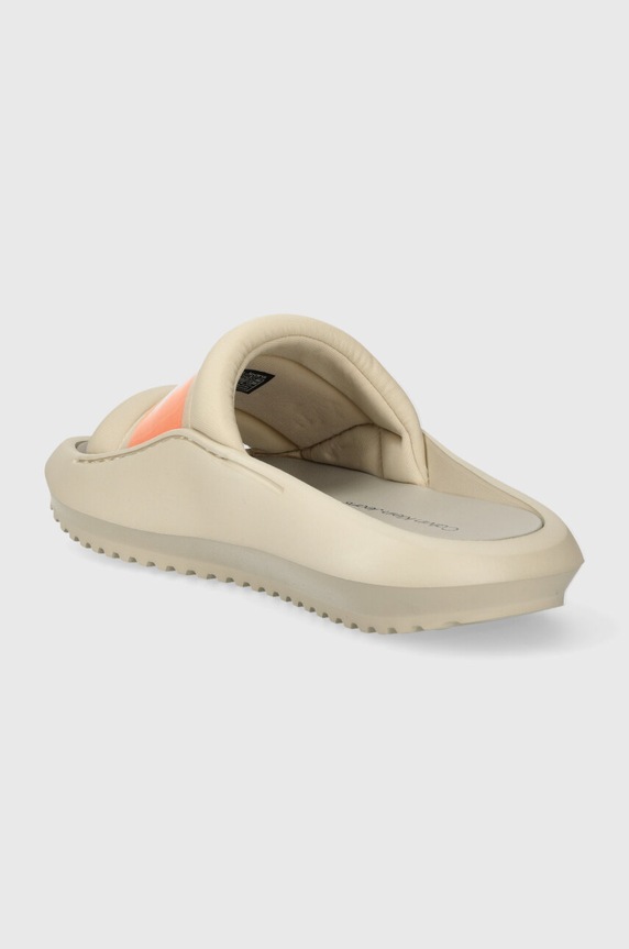 Calvin Klein Jeans papucs HYBRID SANDAL TPU IN LUM MET bézs YW0YW01280