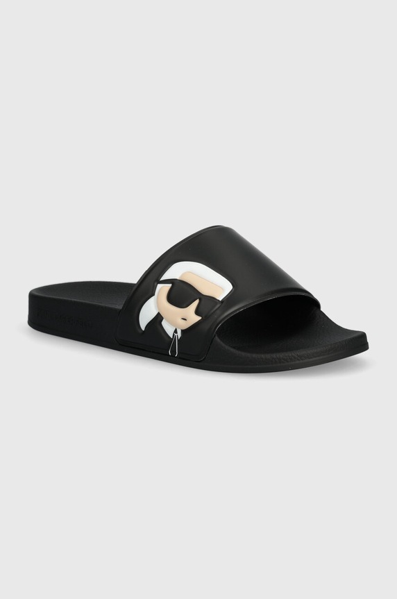 Cipők Karl Lagerfeld papucs KONDO KL80905N.V00 fekete