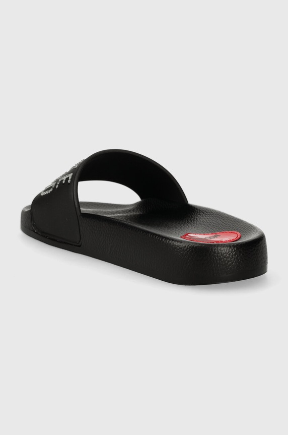 Obuwie Love Moschino klapki JA28122G1II13000 czarny