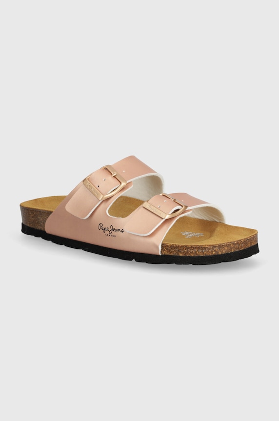Pepe Jeans klapki PLS90621 syntetyczny różowy PLS90621