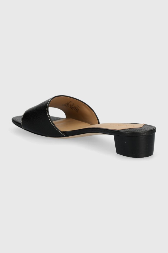 Boty Kožené pantofle Lauren Ralph Lauren Fay 802925259001.001 černá