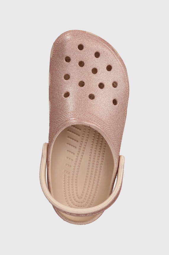 Παντόφλες Crocs Classic Glitter Clog ροζ 205942.6WV