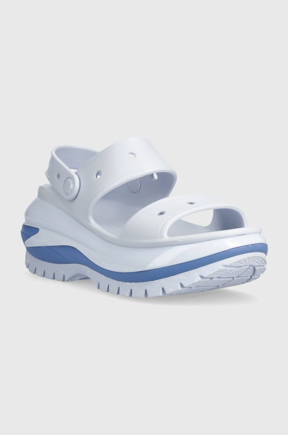 Crocs ciabatte slide Classic Mega Crush Sandal 207989.5AF blu SS24