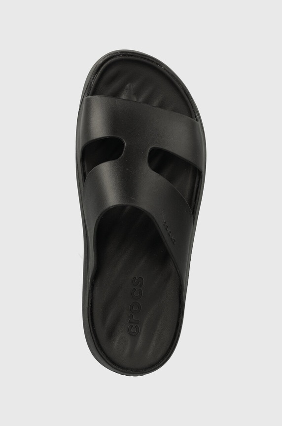 Crocs papuci Gataway Platform H - Strap negru 209409.001