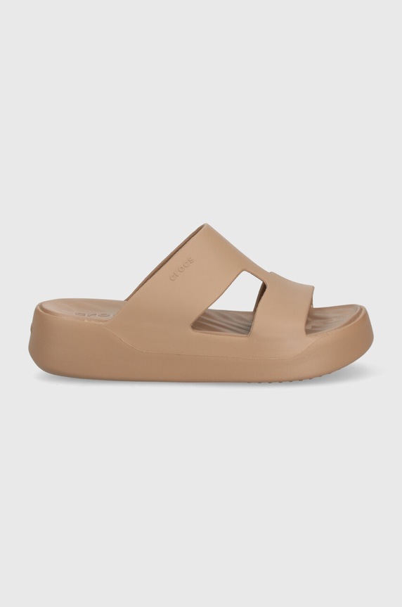 Pantofle Crocs Gataway Platform H - Strap 209409.2Q9 hnědá SS24