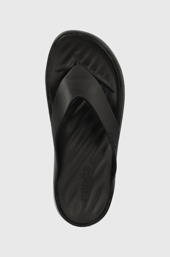 Crocs japonki Gataway Platform Flip czarny 209410.001