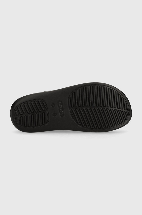Crocs japonki Gataway Platform Flip 209410.001 czarny