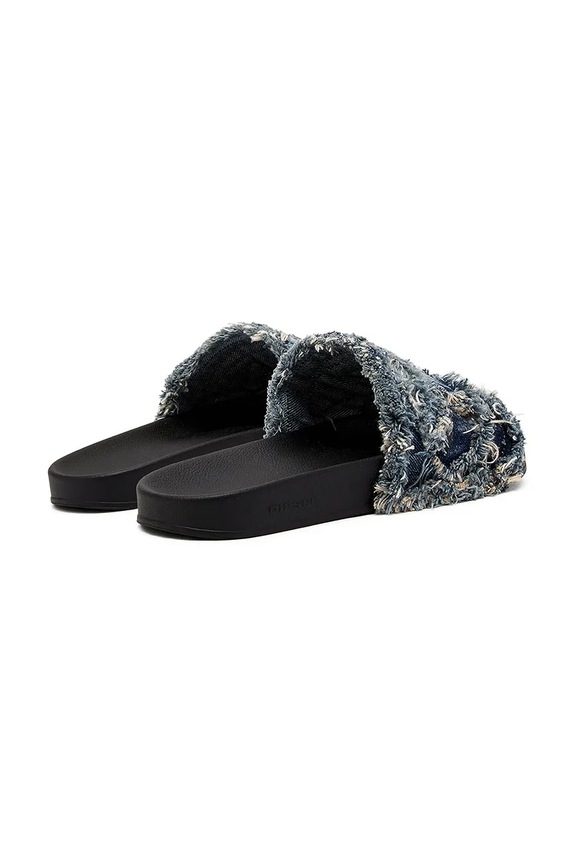 Încălțăminte Diesel papuci Sa-Slide D Denim Y03347.P5254.H4187 bleumarin