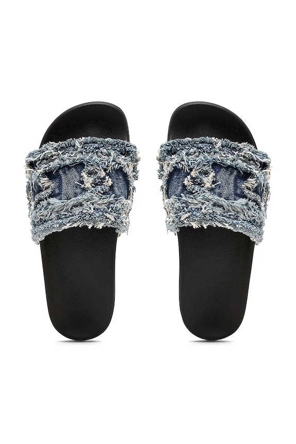 Diesel papuci Sa-Slide D Denim bleumarin Y03347.P5254.H4187