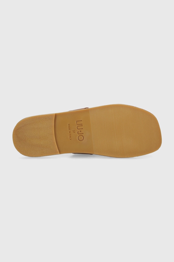 Liu Jo klapki skórzane SABA 08 SA4119PX488S3237 brązowy