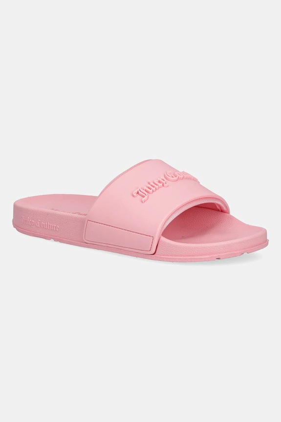 Juicy Couture klapki BREANNA syntetyczny różowy JCAY121047