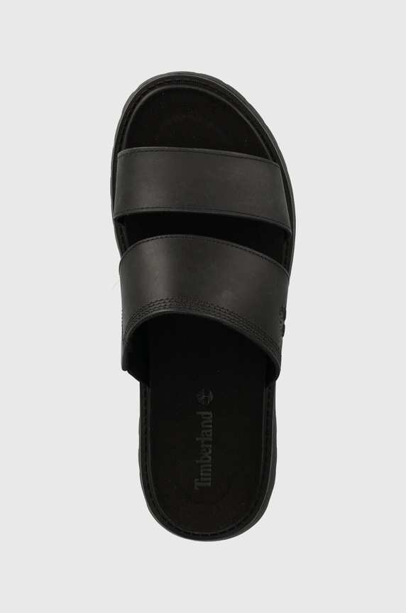 Kožené pantofle Timberland Clairemont Way černá TB0A63NGW021