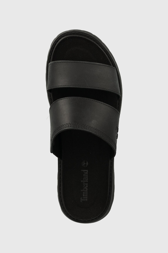 Kožené pantofle Timberland Clairemont Way černá TB0A63NGW021