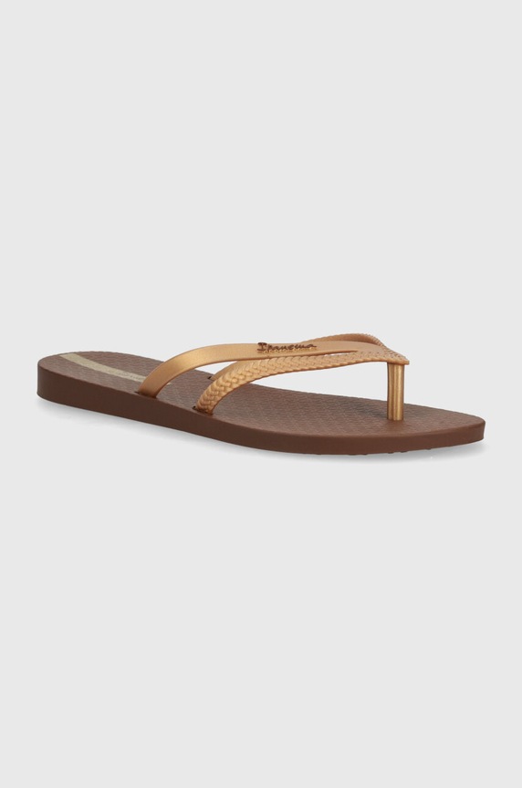 Σαγιονάρες Ipanema BOSSA FEM φλατ καφέ 82067.AQ494