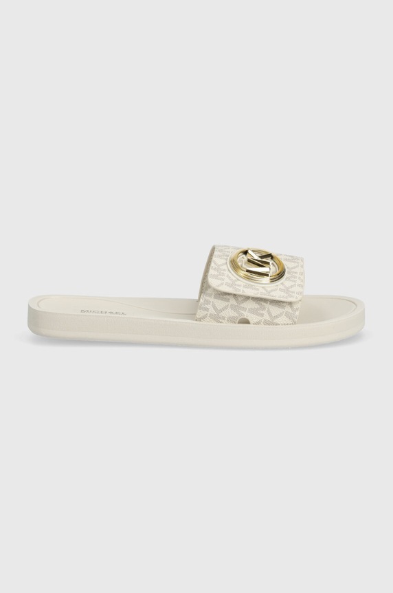 MICHAEL Michael Kors papucs MK Charm Slide 40R4MKFA1B.150 bézs SS24