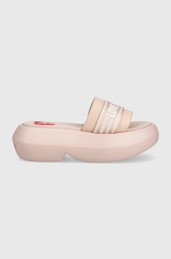 Love Moschino klapki JA28107I0IIX760A różowy SS24