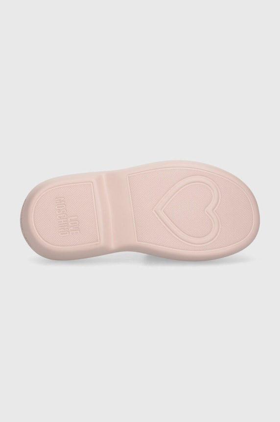 Love Moschino klapki JA28107I0IIX760A różowy