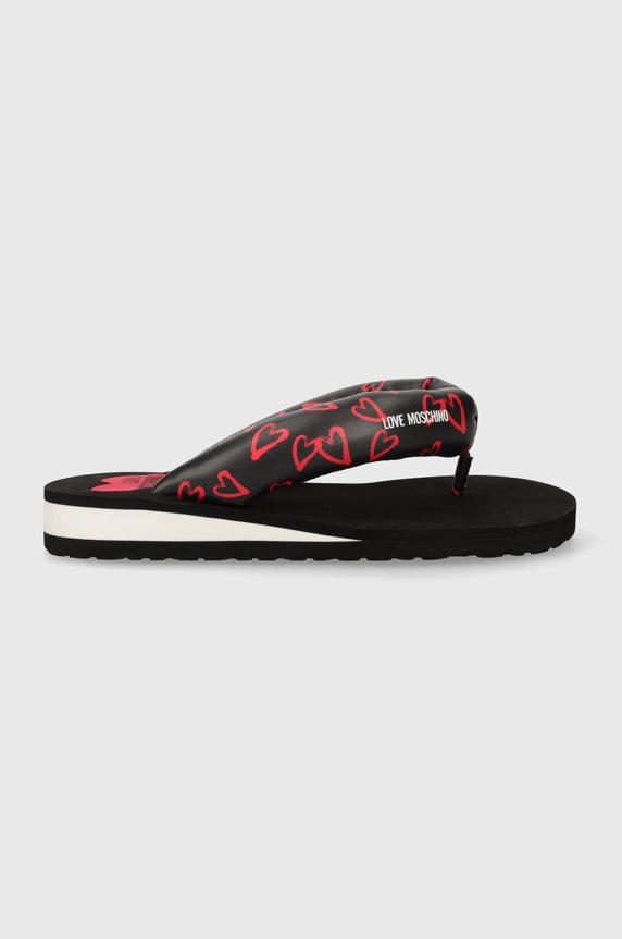 Love Moschino infradito JA28213G0IJM100A nero SS24