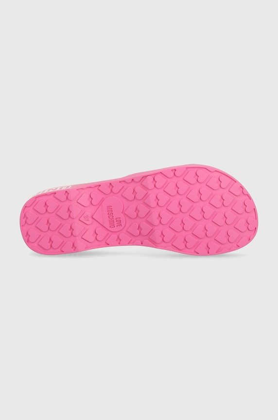 Love Moschino klapki JA28344G0II5260A różowy