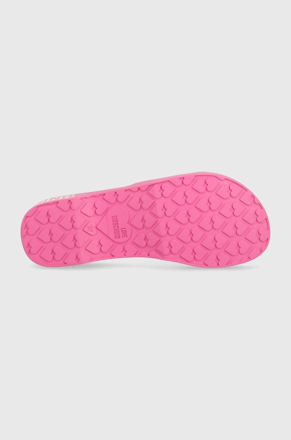 Love Moschino klapki JA28344G0II5260A różowy