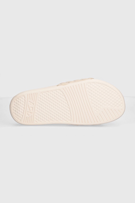 APL Athletic Propulsion Labs slapi de piele LUSSO SLIDE 2.4.010420 bej