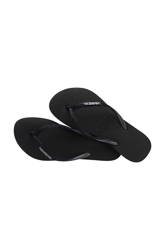 Σαγιονάρες Havaianas SLIM GLITTER II μαύρο 4146975.1069