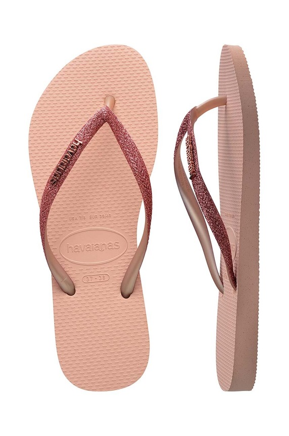 Žabky Havaianas SLIM GLITTER II 4146975.9898 růžová