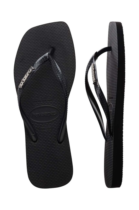 Havaianas flip-flop SQUARE LOGO METALLIC fekete 4148257.2976