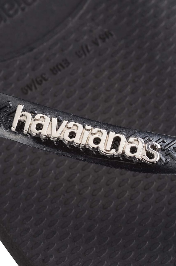 Havaianas flip-flop SQUARE LOGO METALLIC 4148257.2976 fekete