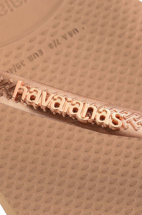 Japonke Havaianas SQUARE LOGO METALLIC 4148257.5282