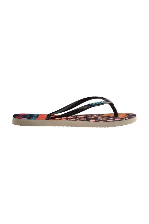 Παπούτσια Σαγιονάρες Havaianas SLIM PATCHWORK 4148944.9446 μαύρο
