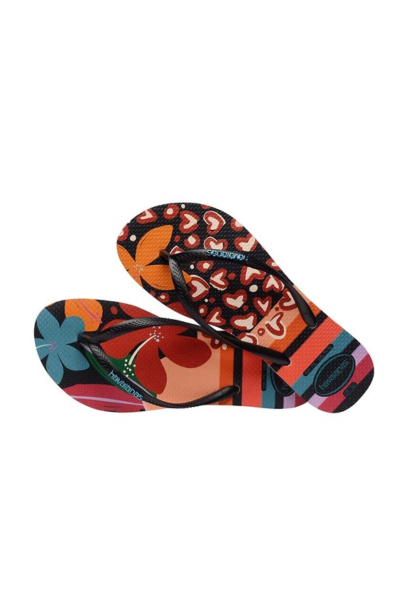 Σαγιονάρες Havaianas SLIM PATCHWORK μαύρο 4148944.9446